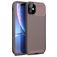 Mobigear Racing iPhone 12 Pro Max Hülle Flexibles TPU Backcover - Braun