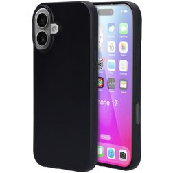 Mobiparts Classic iPhone 17 Hülle Flexibles TPU Backcover - Schwarz