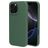 Mobiparts iPhone 16 Pro Max Silikon Hülle Backcover - Forest Green