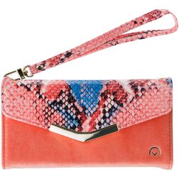 Mobilize Gelly Velvet iPhone SE (2022) Hülle Abnehmbare 2in1 Clutch - Coral Snake