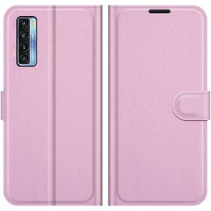 Mobigear Classic TCL 20L Hülle Klapphülle Geldbörse - Pink