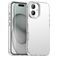 Mobigear Crystal iPhone 18 Hülle Hardcase Backcover - Weiß