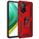 Mobigear Armor Ring Xiaomi Mi 10T Pro Hardcase Backcover Shockproof mit Ringhalter - Rot