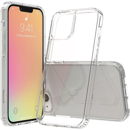 Mobigear Crystal Durchsichtig iPhone 13 Hülle Hardcase Backcover - Transparent