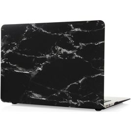 Mobigear Marble MacBook 12 Zoll (2015-2017) Hardcase Hülle MacBook Case - Schwarz - Model A1534