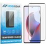 Mobigear Premium Motorola Edge 30 Ultra Panzerglas Displayschutz - Hüllenfreundlich - Schwarz