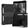 Mobigear ShieldStand iPad 7 (2019) Hülle Kunststoff / Silikon Backcover + Stylus-Halter + Ständer - Schwarz
