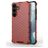 Mobigear Honeycomb Samsung Galaxy S24 Plus Hülle Hardcase Backcover Stoßfest - Rot