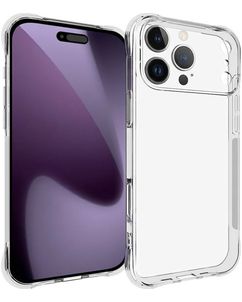 Mobigear Cushion Durchsichtig iPhone 17 Pro Max Hülle Flexibles TPU Backcover - Transparent