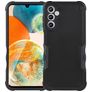 Mobigear Non-slip Armor Samsung Galaxy A14 Hülle Hardcase Backcover Stoßfest - Schwarz