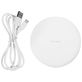 Mobigear Soft Touch es Ladegerät Qi Wireless 5W 1A - Weiß