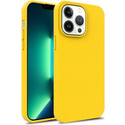 Mobigear Bio iPhone 15 Plus Hülle Umweltfreundliches Backcover - Gelb