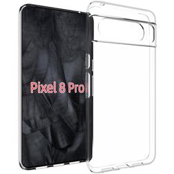 Mobigear Basics Transparent Google Pixel 8 Pro TPU (flexibel) Backcover - Transparent