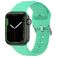 Mobigear Bumpy Silikon Apple Watch Armband Dornschließe - 49/46/45/44 mm - Spearmint