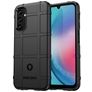Mobigear Rugged Shield Samsung Galaxy S23 FE Hülle Flexibles TPU Backcover Stoßfest - Schwarz