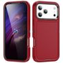 Mobigear Rugged iPhone 18 Pro Hülle Hardcase Backcover Stoßfest - Rot