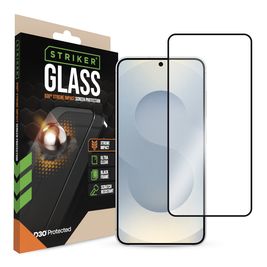 Striker Xtreme Impact Samsung Galaxy S24 Panzerglas Gehärtetes Glas Displayschutz - Hüllenfreundlich