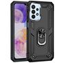 Mobigear Armor Ring Samsung Galaxy A23 Hülle Hardcase Backcover Stoßfest mit Ringhalter - Schwarz