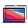 GrizzlyCoat MacBook Air 13 Zoll (2010-2019) Displayschutz Anti-Glare Schutzfolie - Hüllenfreundlich - Schwarz Model A1369 / A1466