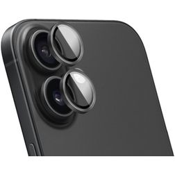 Mobiparts iPhone 16 Plus Panzerglas Gehärtetes Glas Kameralinsen Schutz - Hüllenfreundlich