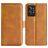 Mobigear Slim Magnet Realme GT2 Pro Hülle Klapphülle Geldbörse - Cognac