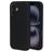 Mobiparts iPhone 16 Silikon Backcover - Schwarz