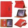 Mobigear Luxury iPad 9 (2021) Hülle Klapphülle + Stifthalter - Rot
