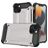 Mobigear Outdoor iPhone 16 Plus Hülle Hardcase Backcover Stoßfest - Silber