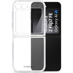 Mobilize Gelly Transparent Samsung Galaxy Z Flip 7 FE TPU (flexibel) Backcover - Transparent