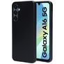 Mobiparts Classic Samsung Galaxy A16 Hülle Flexibles TPU Backcover - Schwarz