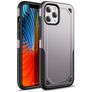 Mobigear Slim Armor iPhone 12 Pro Max Hülle Hardcase Backcover Stoßfest - Grau