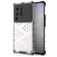 Mobigear Honeycomb Vivo X80 Pro Hülle Hardcase Backcover Stoßfest - Weiß
