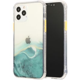 Mobigear Gradient iPhone 12 Pro Max Hülle Hardcase Backcover - Grün