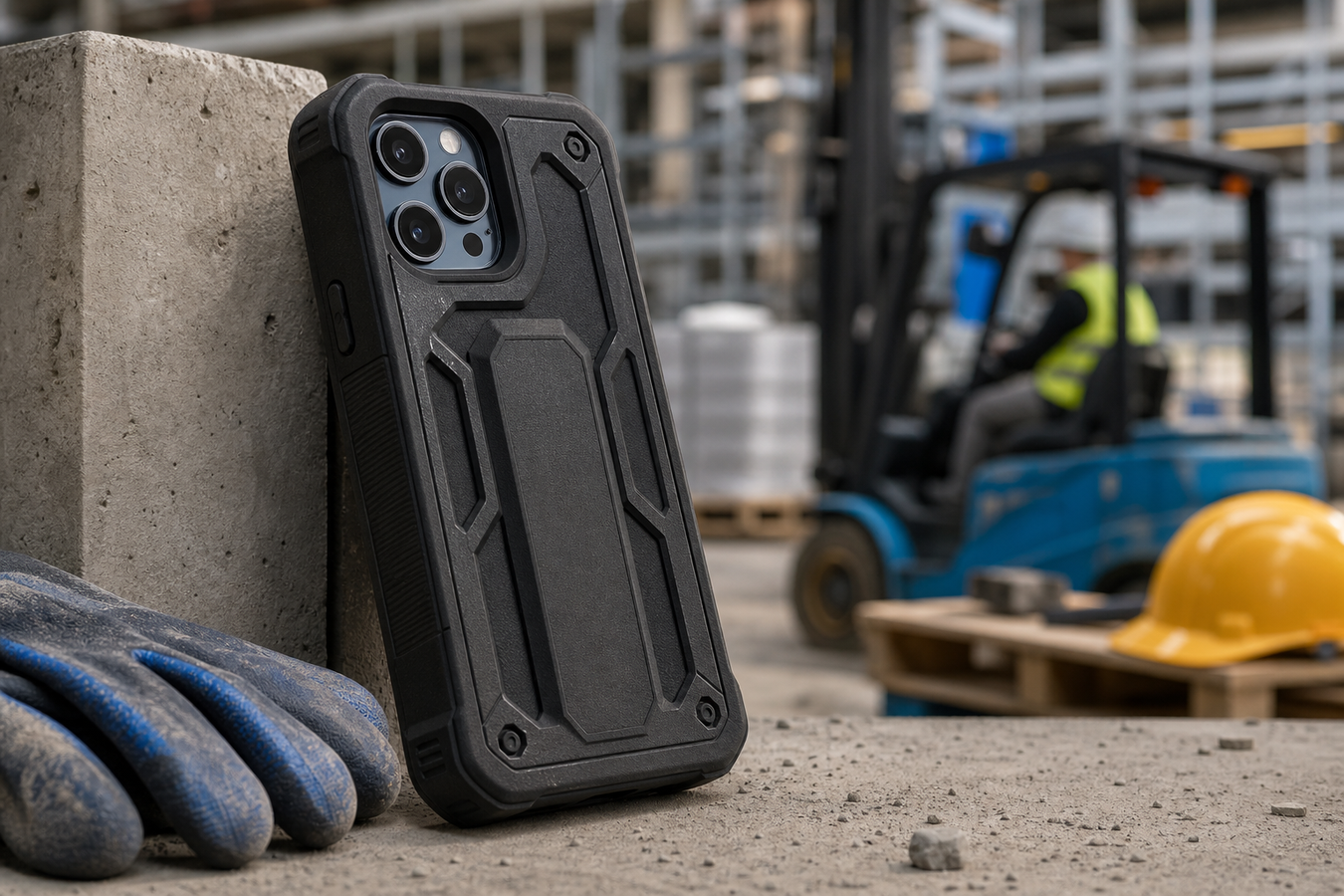 Robuste Handyhüllen für Bau und Logistik