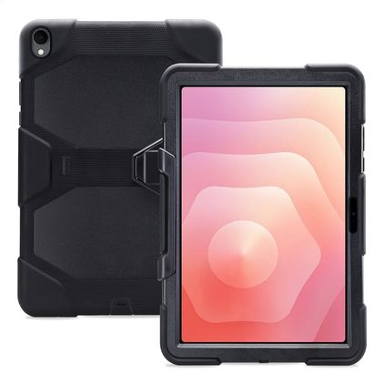 Xccess Survivor Essential Samsung Galaxy Tab S11 Hülle Kunststoff,Silikon - Schwarz