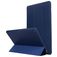 Mobigear Tri-Fold Gel iPad 7 (2019) Hülle TPU,Kunstleder Klapphülle - Blau