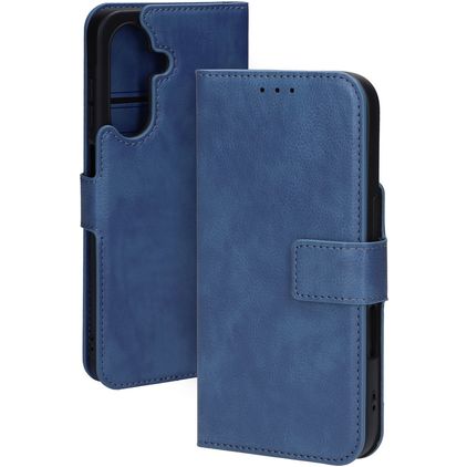 Mobiparts Classic Wallet Samsung Galaxy A26 MagSafe Klapphülle - Steel Blue