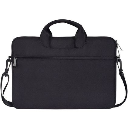 Mobigear Oxford Laptop Umhängetasche 13 - 14 Zoll Laptoptasche - Schwarz