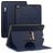 Mobigear Magnetic Folio iPad 9 (2021) Klapphülle + Stylus-Halter - Marineblau