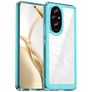 Mobigear Crystal HONOR 200 Hülle Hardcase Backcover - Blau