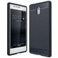 Mobigear Brushed Slim Nokia 3 Hülle Flexibles TPU Backcover - Blau