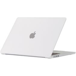 Mobigear Matte MacBook Air 15 Zoll (2023-2025) Hardcase Hülle MacBook Case - Transparent - Model A2941 / A3114 / A3241