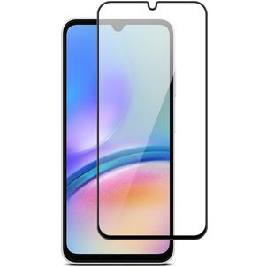 Mobigear Premium Samsung Galaxy A05s Panzerglas Gehärtetes Glas Displayschutz - Hüllenfreundlich - Schwarz
