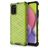 Mobigear Honeycomb Samsung Galaxy A03s Hülle Hardcase Backcover Stoßfest - Grün