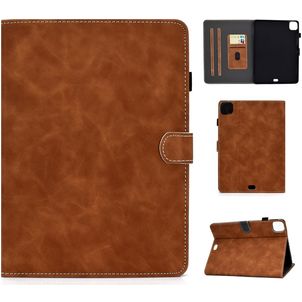 Mobigear Folio iPad Air 5 (2022) Klapphülle + Stylus-Halter - Braun