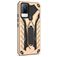 Mobigear Armor Stand Vivo V21 Hülle Hardcase Backcover Stoßfest mit Ständer - Gold