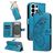 Mobigear Butterfly Samsung Galaxy S26 Ultra Hülle Klapphülle Geldbörse - Blau