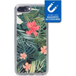 My Style Magneta iPhone 8 Plus Hülle Flexibles TPU Backcover - Black Jungle