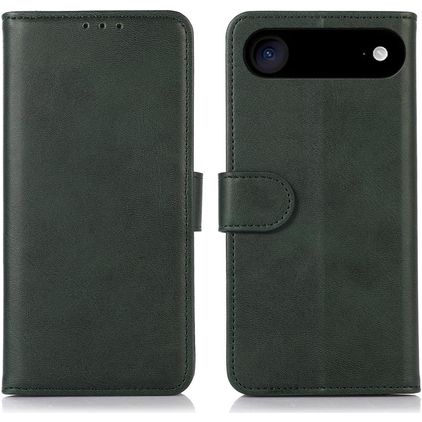 Mobigear Wallet iPhone Air Klapphülle Portemonnaie - Grün