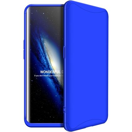 Mobigear TriGuard OPPO Find X Hülle Hardcase Backcover - Blau